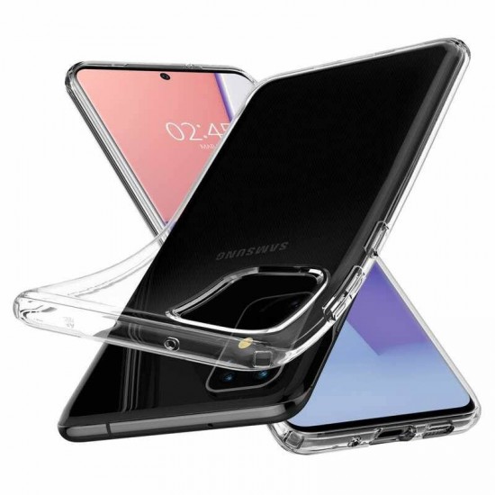 Husa spate pentru Samsung Galaxy S20+ - Spigen Liquid Crystal