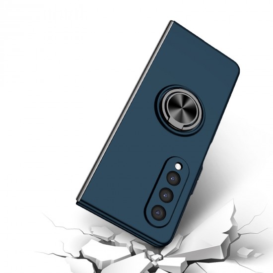 Husa spate pentru Samsung Galaxy Z Fold3 - Ring Slim Case Albastru 