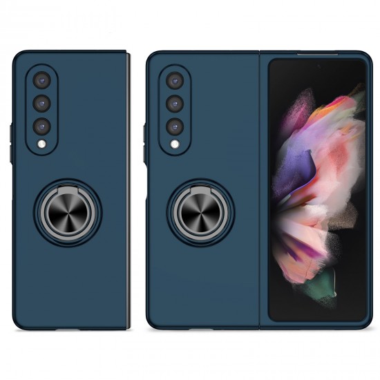 Husa spate pentru Samsung Galaxy Z Fold3 - Ring Slim Case Albastru 