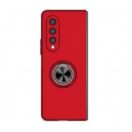 Husa spate pentru Samsung Galaxy Z Fold3 - Ring Slim Case Rosu