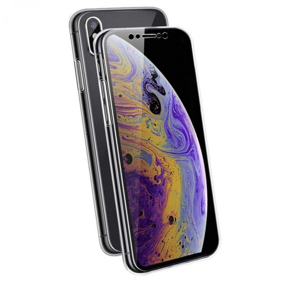 Husa pentru iPhone 12 Pro Max -  Double Case Full Transparenta