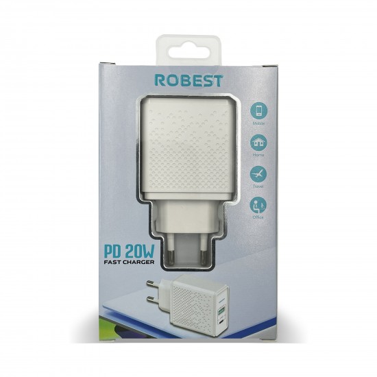 Incarcator BO - 40 AC Fast Charger 20W - Alb 