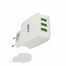 Incarcator Modem Cat Fast Charge 12W MTC-021 - 3xUSB   Alb