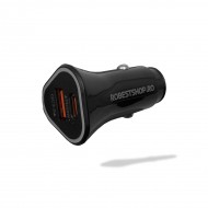 Incarcator auto universal Type C / USB Amarillo - Negru