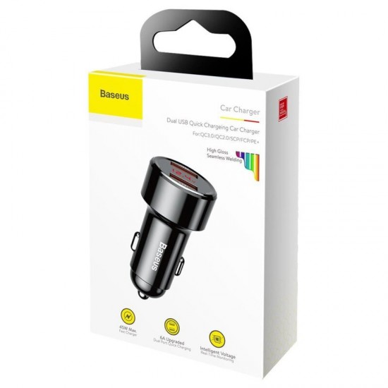 Incarcator auto universal Baseus  - 2 x USB 45W