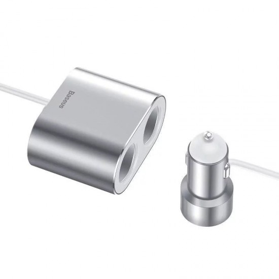 Incarcator auto Baseus cu splitter bricheta 2 x USB