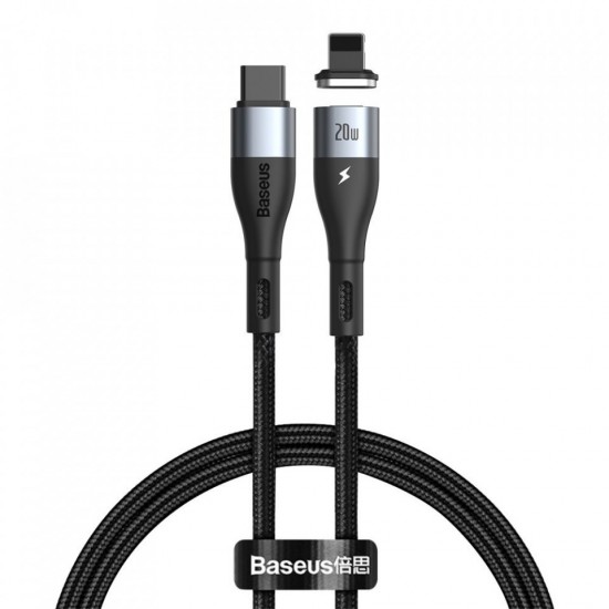 Cablu Baseus Zinc Magnetic Type C - Lightning 2 metri PD 20W