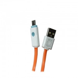 Cablu de date / incarcare microUSB 1m cu LED