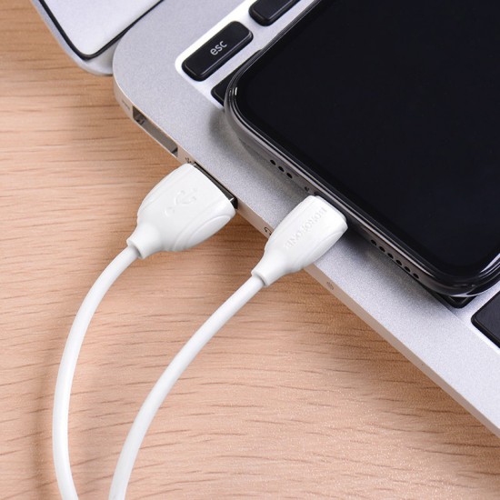 Cablu de date/incarcare Borofone BX19 1m Apple Lightning - Negru