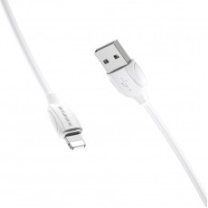 Cablu de date/incarcare Borofone BX19 1m Apple Lightning - Alb