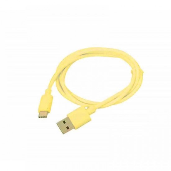 Cablu de date Type-C 1m - Galben