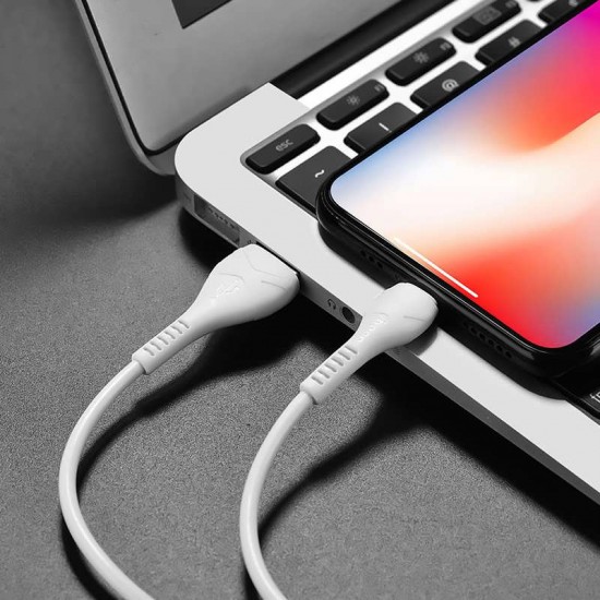 Cablu de date Fast Charge Lightning pentru iPhone/iPad HOCO X37 1m
