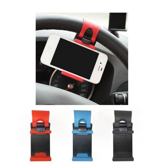 Suport telefon pentru volan CE01 - Albastru