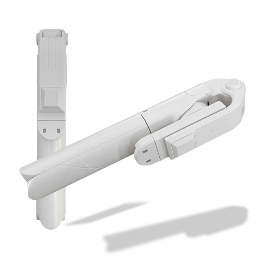 Selfie Stick XT-09 - Alb / Roz