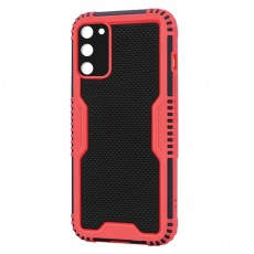 Husa spate pentru Samsung Galaxy A03s - Zip Case Rosu