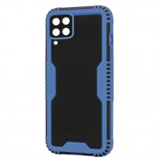 Husa spate pentru Samsung Galaxy A12 - Zip Case Albastru