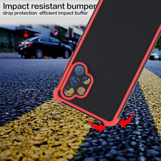 Husa spate pentru Samsung Galaxy A04s - Zip Case Rosu