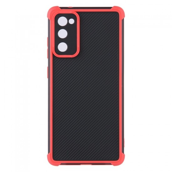 Husa spate pentru Samsung Galaxy S20 FE - Zip Case Rosu