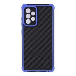 Husa spate pentru Samsung Galaxy A52 - Zip Case Albastru