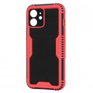 Husa spate pentru iPhone 12 - Zip Case Rosu