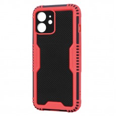 Husa spate pentru iPhone 12 - Zip Case Rosu