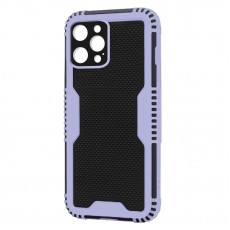 Husa spate pentru iPhone 13 Pro - Zip Case Bleu